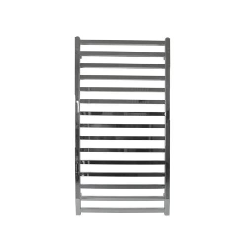 Vogue Serene 1165 x 600mm Square Tube Towel Rail Dual Fuel Chrome 1245BTU MD049 MS1165600CP-HE